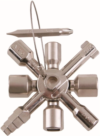 Universele sleutel voor verdeelkasten met bit UNIKEY DB1