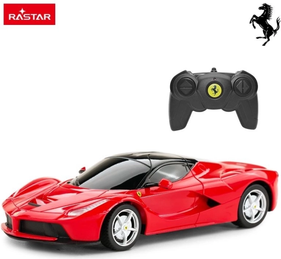 Rastar Ferrari LaFerrari RC-auto met afstandsbediening 1:24 rood
