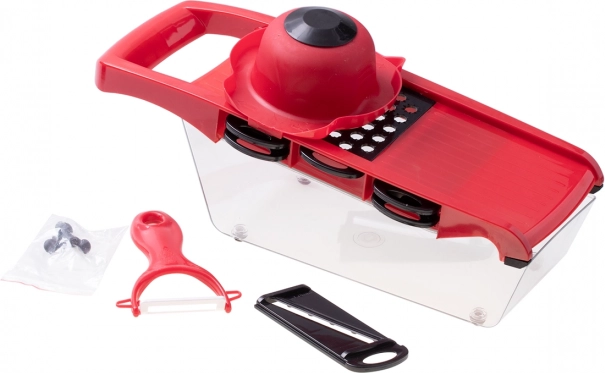 Universele keuken snijder en rasp 6 in 1 met dunschiller