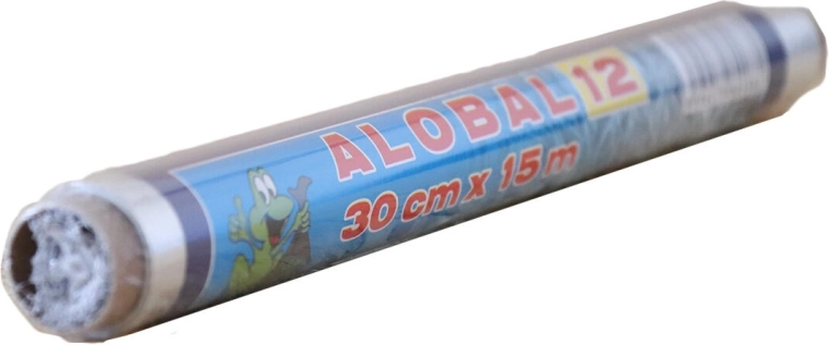 Aluminiumfolie 15 m x 30 cm, 12 µ