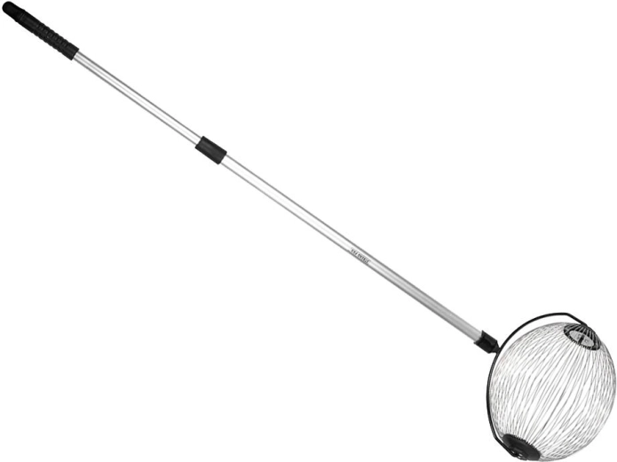 Noten- en fruitplukker met telescopische steel