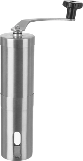 Handmatige roestvrijstalen koffiemolen 21 cm