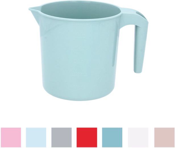 Plastic maatkan 1,5 l zonder BPA