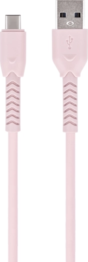 Maxlife MXUC-04 USB-A naar USB-C kabel 1 m roze