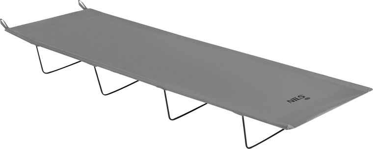 Opvouwbaar campingbed NILS Camp, grijs, 190 cm