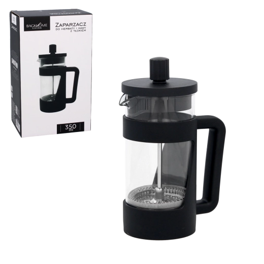 Hendel-french press van borosilicaatglas 350 ml