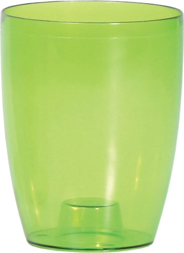 Bloempot Coubi Orchid 16 cm transparant groen