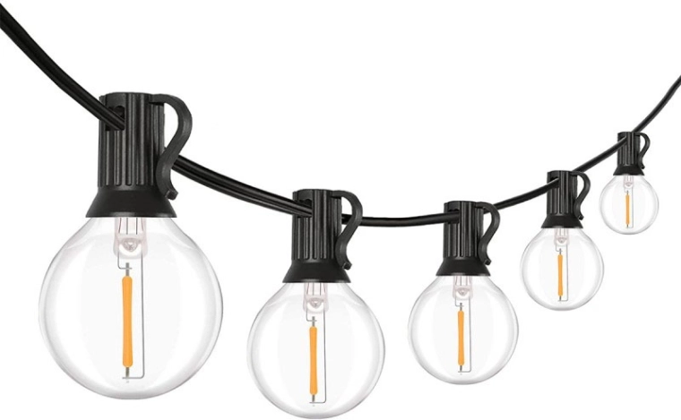 Solight LED-lichtsnoer voor buiten met lampen