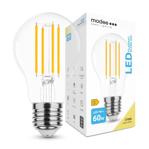 Modee LED-lamp Filament A60 7 W E27, 806 lm, warm wit