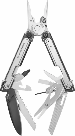 Leatherman FREE ARC multifunctioneel gereedschap zwart-zilver met 20 functies