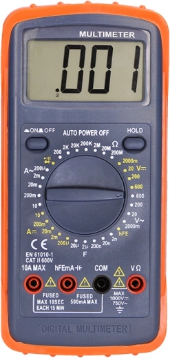 Solight digitale multimeter 600 V/10 A - 1 stuk