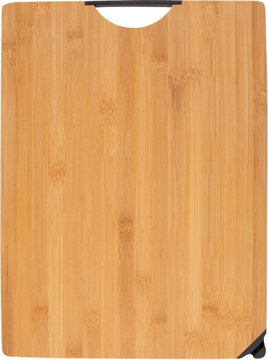 Bamboe snijplank AltomDesign met geïntegreerde messenslijper 40 × 30 cm