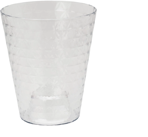 Transparante orchidee-omhulling Diament Petit