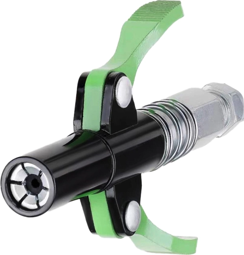 Zelfborgende kop voor smeernippel 10 psi Kalamite-2 met koppeling en slang 30 cm (M10) - 1 stuk