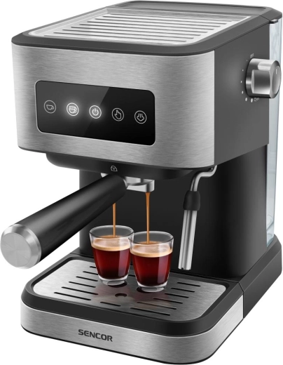 Sencor SES 4020SS piston-espressomachine voor espresso en cappuccino