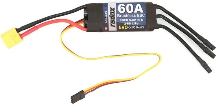Toerenregelaar Redox Evo 60A voor borstelloze motoren - 1 stuk