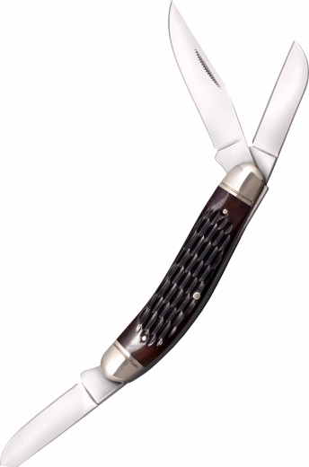 Cold Steel gentleman's stockman jigged bone zakmes met 3 lemmeten