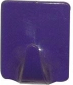 Zelfklevende rechthoekige haakjes, mix van kleuren – 80 stuks