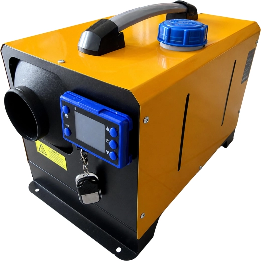 Draagbare diesel heteluchtverwarming in Webasto-stijl 8 kW 12/24 V met Bluetooth
