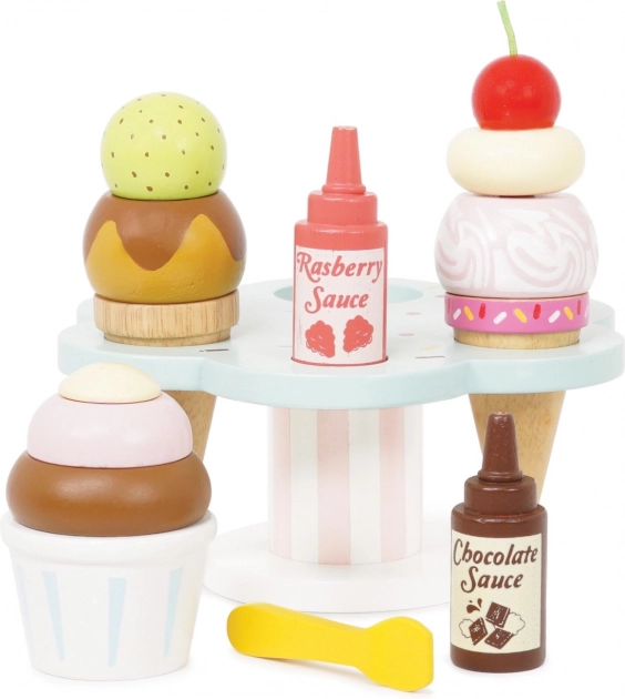 Le Toy Van set met ijs Carlo’s Gelato