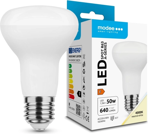 Modee LED-spotlamp R63 E27 7,3 W 640 lm neutraal wit