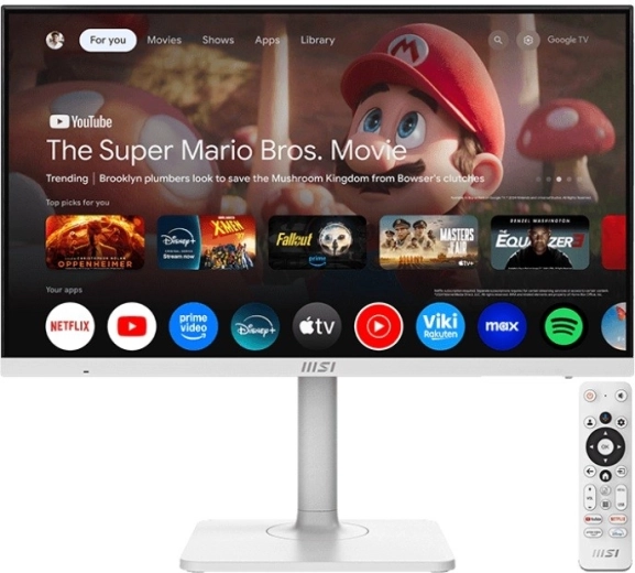 MSI 27" monitor Modern MD272UPSW, 4K UHD, 60 Hz, wit