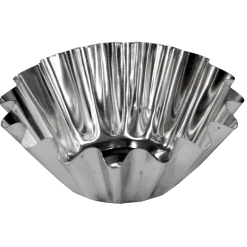 Set van metalen vormen voor muffins en tartelettes 11 cm (5 stuks)