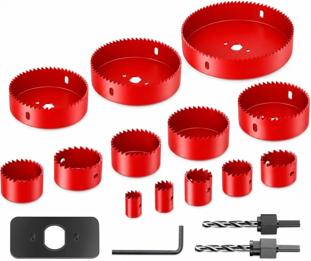 Set gatenzagen voor hout Renew Force 19–127 mm, 16-delig
