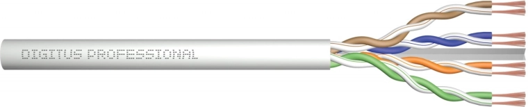 Patchkabel categorie 6A U/UTP 100 m LS0H – grijs