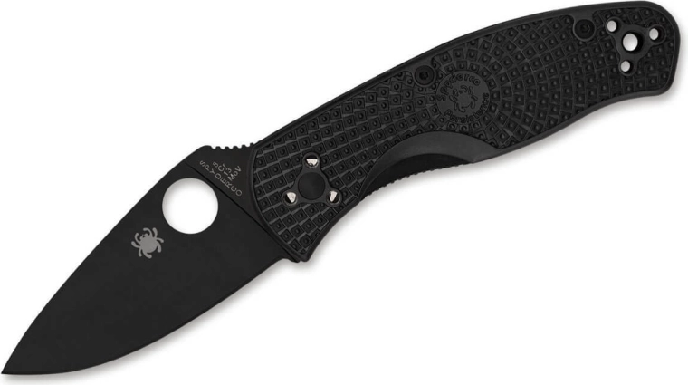 Spyderco Persistence Lightweight volledig zwart zakmes