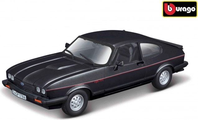 Bburago Ford Capri 1982 zwart