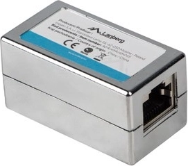 Netadapter koppelstuk RJ45 x2 cat. 6, afgeschermd