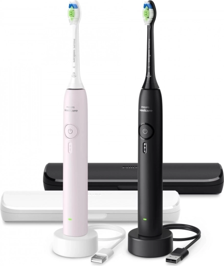 Sonische tandenborstel PHILIPS Sonicare serie 3100 HX4072/42 – duopack