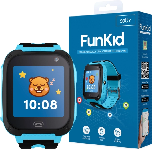 Setty FunKids SD-100 slimme kinderhorloge blauw