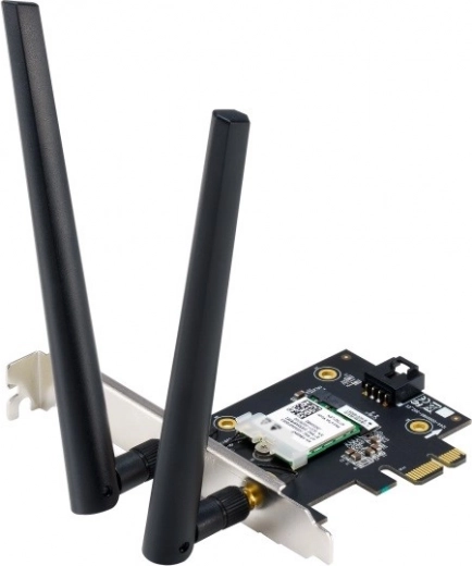 Asus PCE-AXE5400 PCIe Wi‑Fi 6E netwerkkaart met Bluetooth 5.2