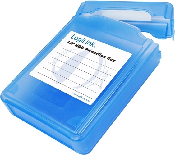 Beschermhoes voor 3,5" HDD blauw