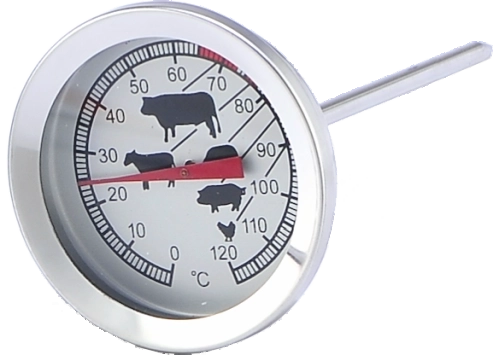 RVS keukenvleesthermometer