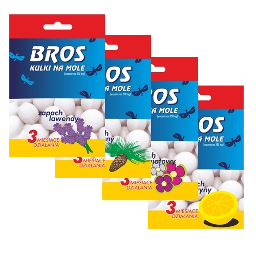 Bros mottenballen met lavendelgeur