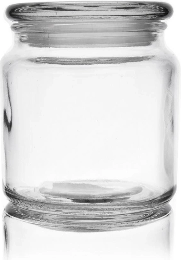 Glazen voedselcontainer 580 ml met deksel