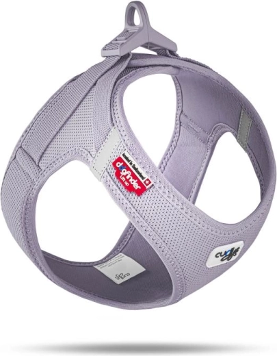 Curli harnas voor honden met gesp Air-Mesh lilac 3XS (1,5–3 kg)