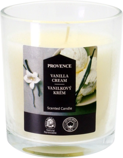 Geurkaars in glas Vanillecrème 7 × 8 cm, 135 g
