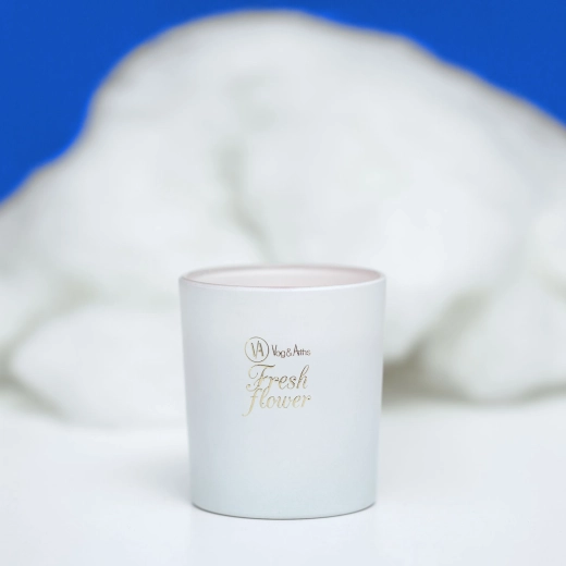 Geurkaars met de geur van verse bloemen 125 g