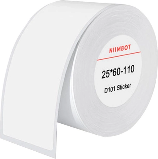 Thermische etiketten Niimbot 25x60 mm wit