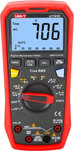 Digitale multimeter Uni-T UT161D True RMS