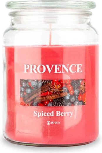 Geurkaars in glas PROVENCE spiced berry 95 uur
