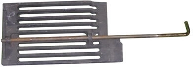 Gietijzeren draaibaar rooster met trekstang voor fornuis FIKO 3U80