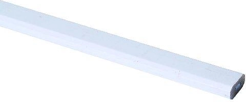 Wit timmermanspotlood 25 cm - 1 stuk