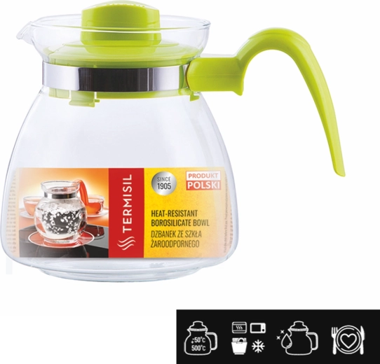 Hittebestendige glazen kan Termisil Maja 1,25 l