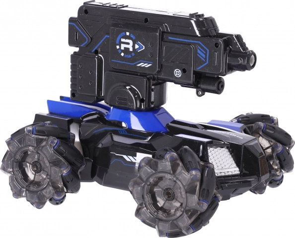 RC-auto met watergelballetjes-schieter – Blauw