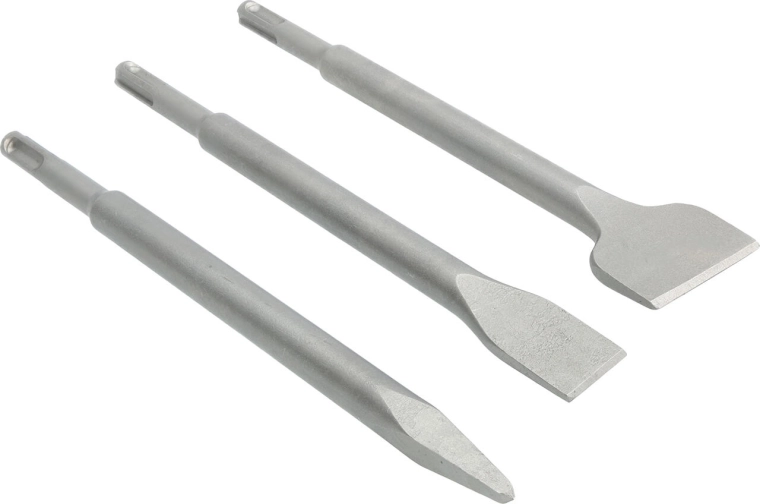 Beitelset SDS‑Plus 3 stuks